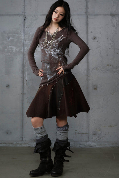 Dark Court Punk Skirt