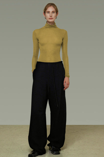 Autumn Wool Turtleneck Sweater