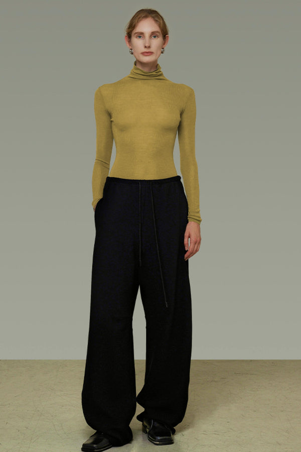 Autumn Wool Turtleneck Sweater