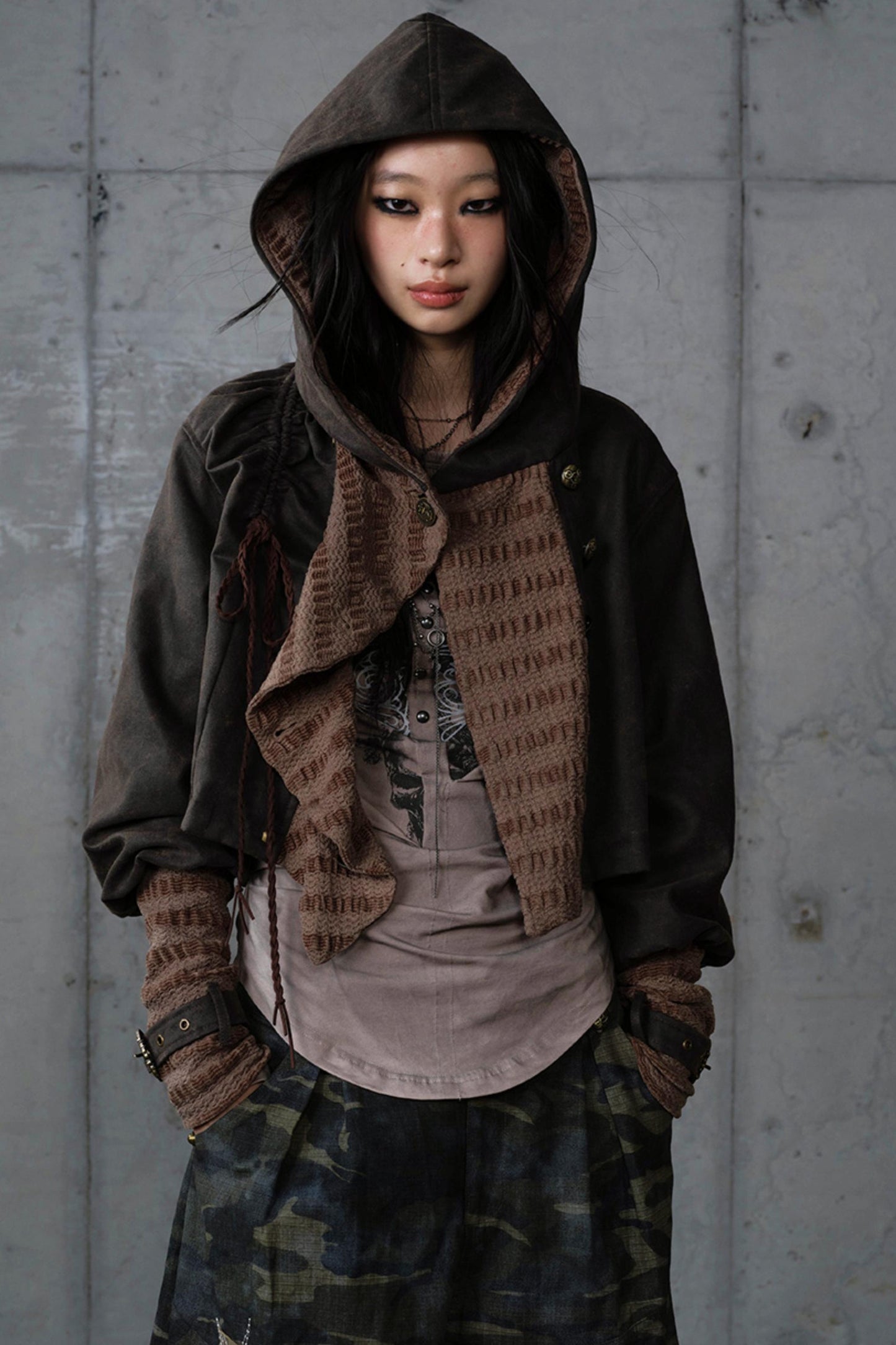 Vintage Court Hooded Coat