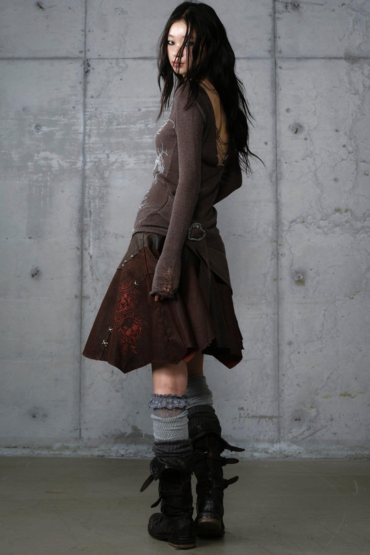 Dark Court Punk Skirt