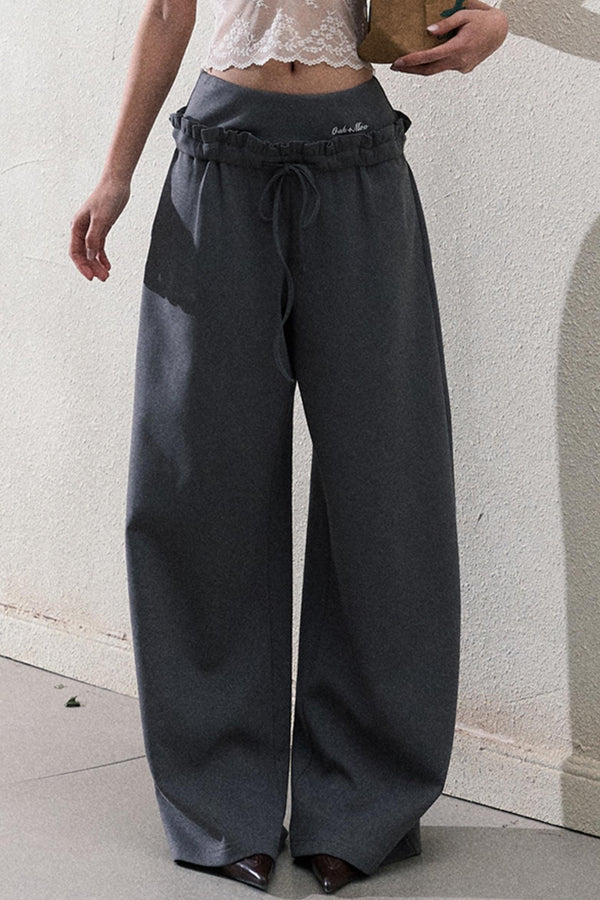 High-Waist Wide-Leg Pants
