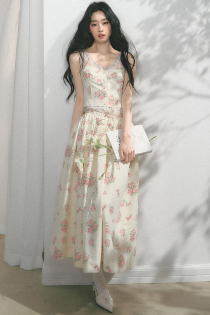 Fit Lace Detail Strap Top