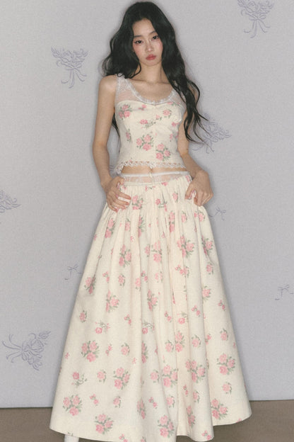 Fit Lace Detail Strap Top