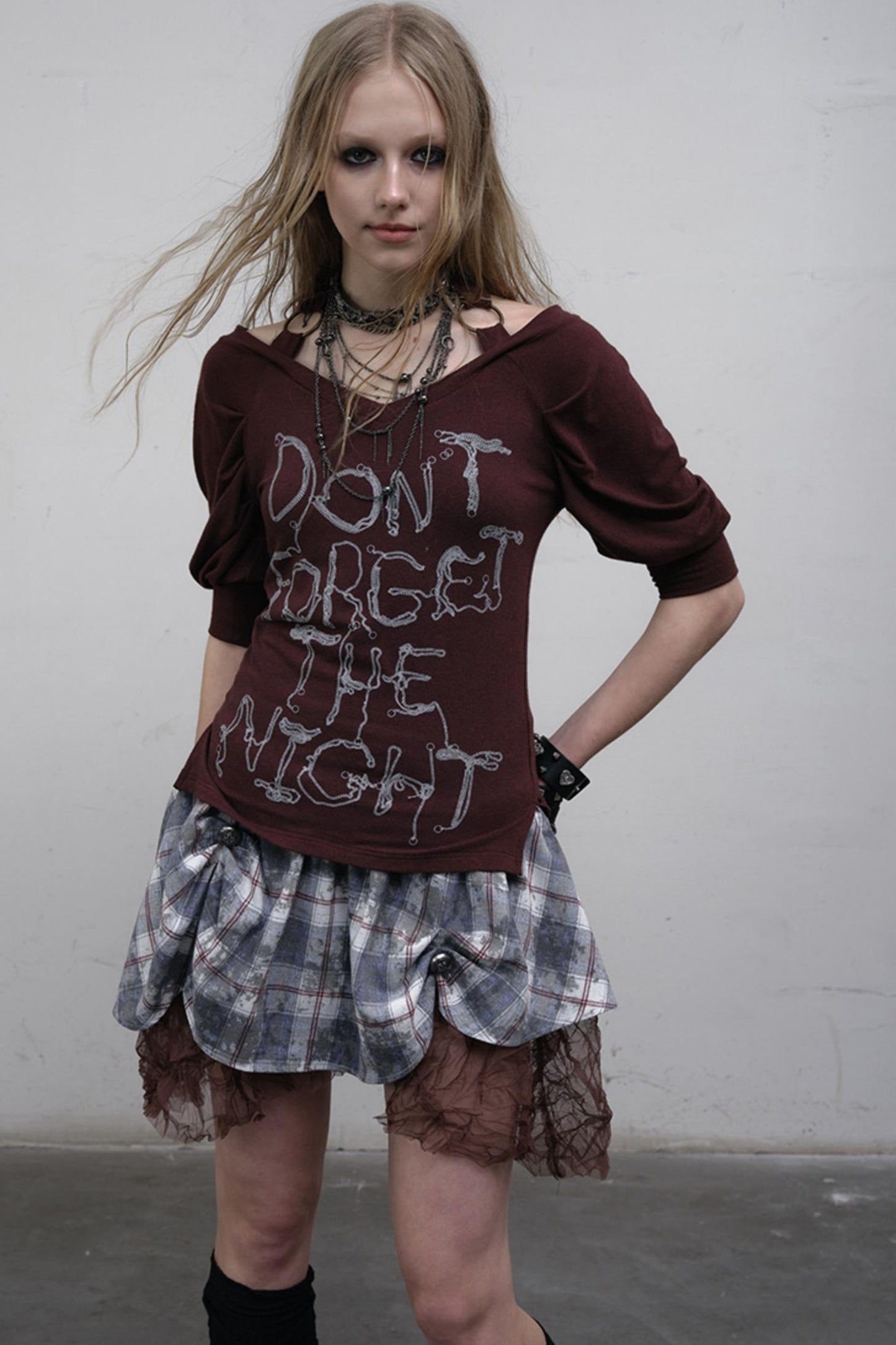 Bubble Sleeve T-Shirt