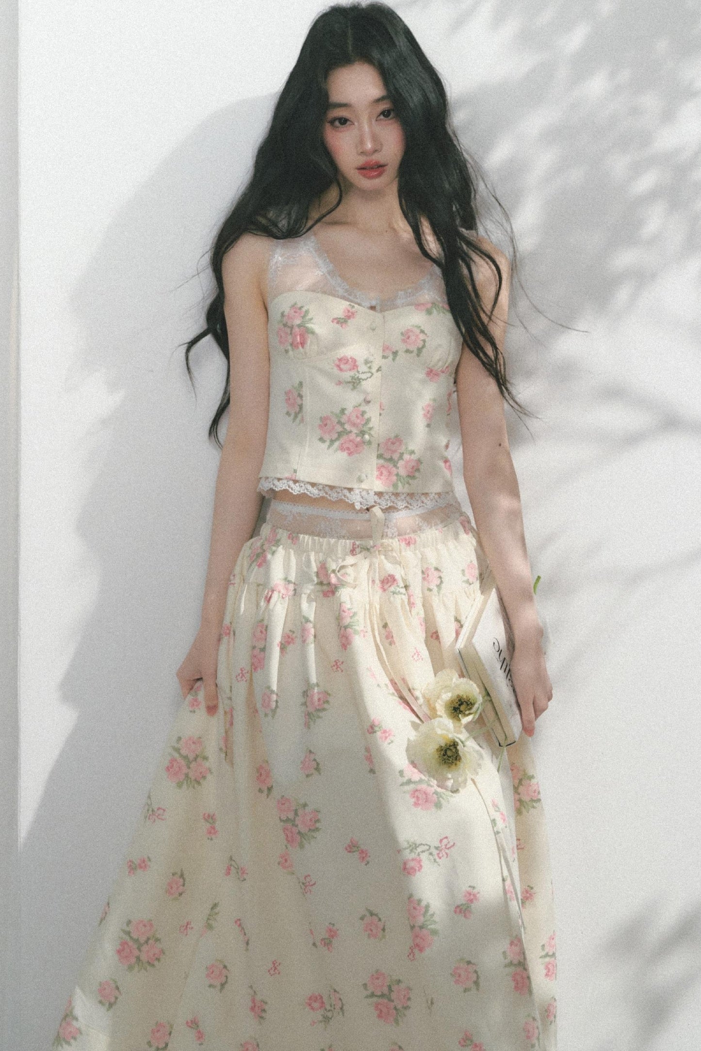 Fit Lace Detail Strap Top