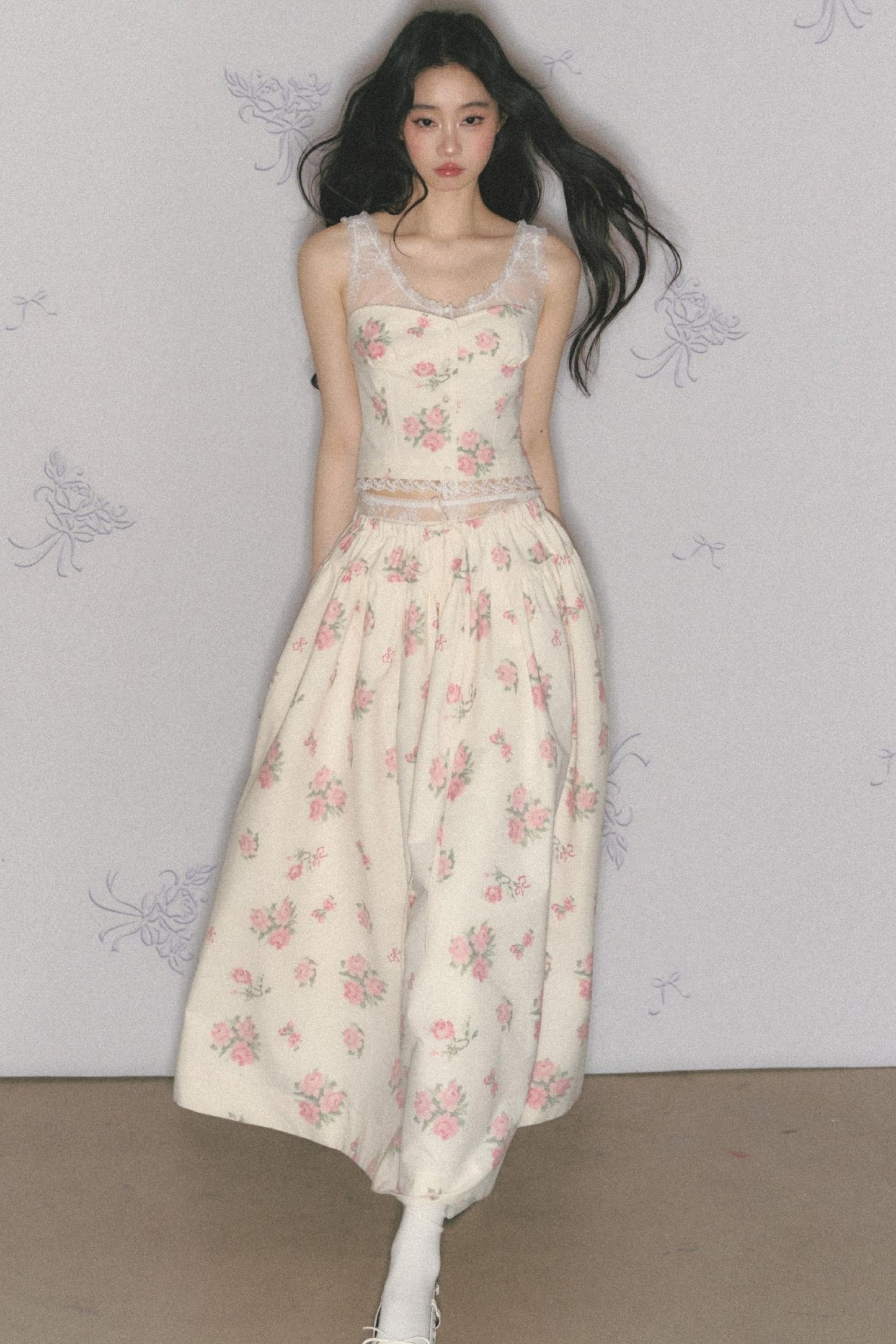 Fit Lace Detail Strap Top