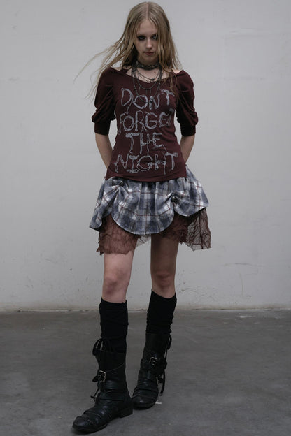 Bubble Sleeve T-Shirt