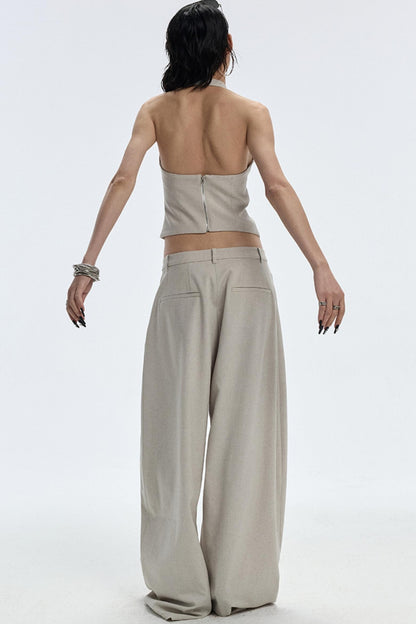 Apricot Scimitar Trouser Vest Set-Up