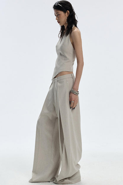 Apricot Scimitar Trouser Vest Set-Up