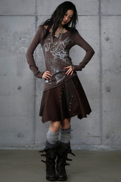 Dark Court Punk Skirt