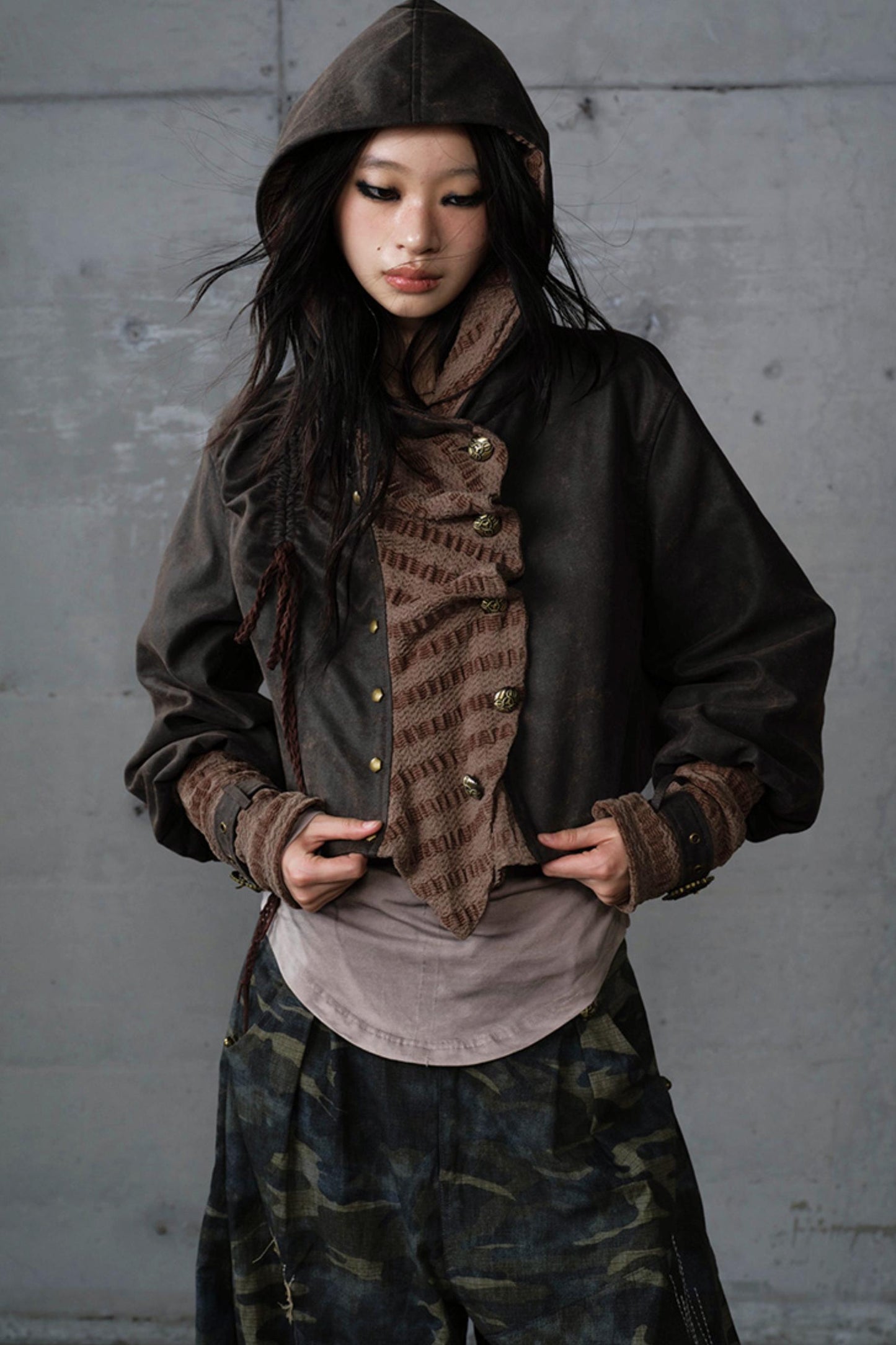 Vintage Court Hooded Coat