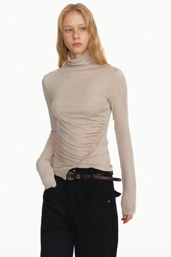 Premium Pinched Pleated Top