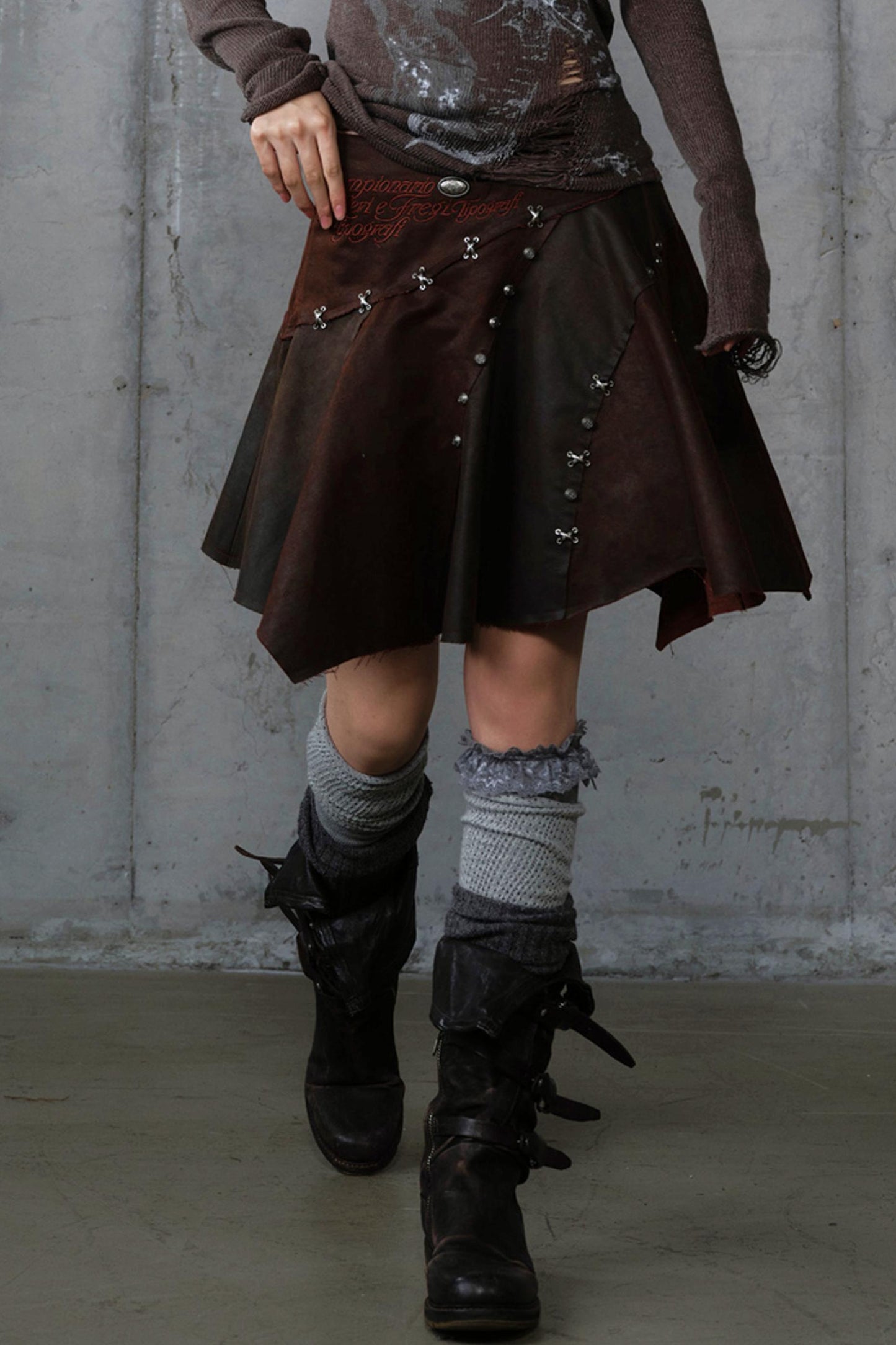 Dark Court Punk Skirt