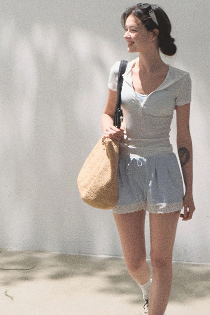 Touch Slim Fit Polo Top