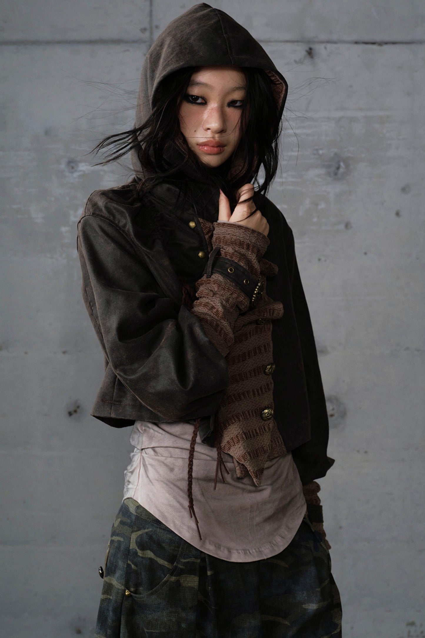 Vintage Court Hooded Coat