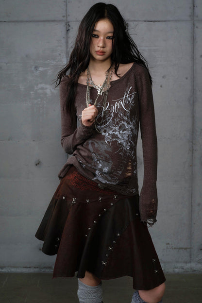 Dark Court Punk Skirt