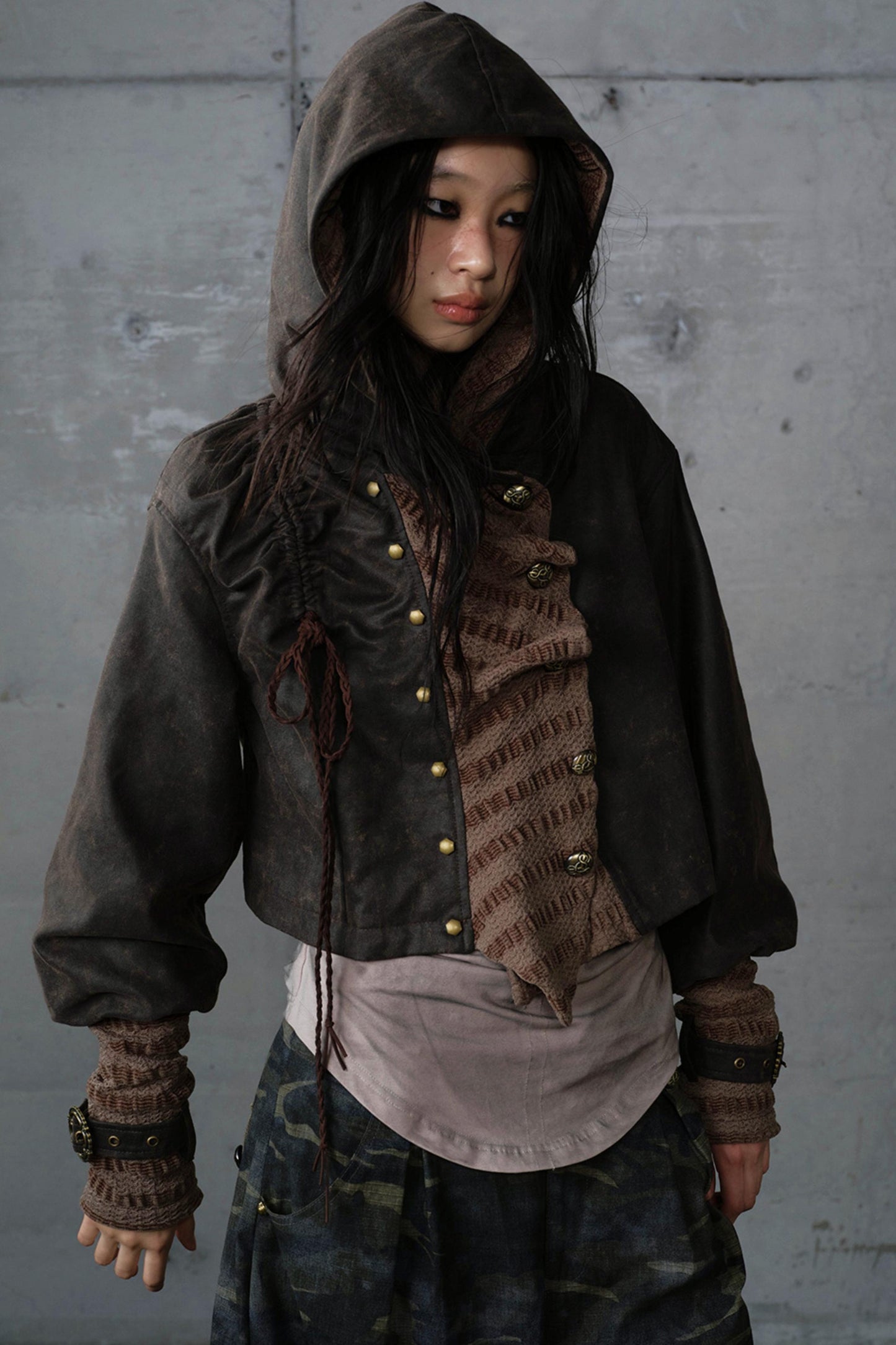 Vintage Court Hooded Coat