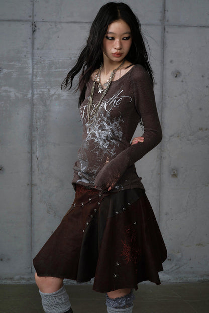 Dark Court Punk Skirt