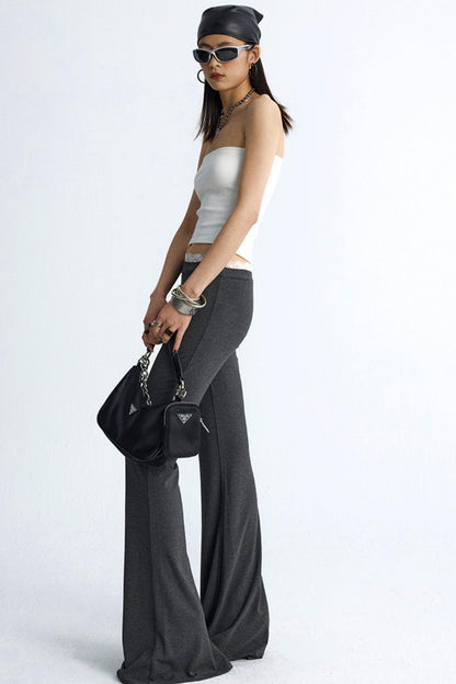 Chic Colorblock Flare Pants