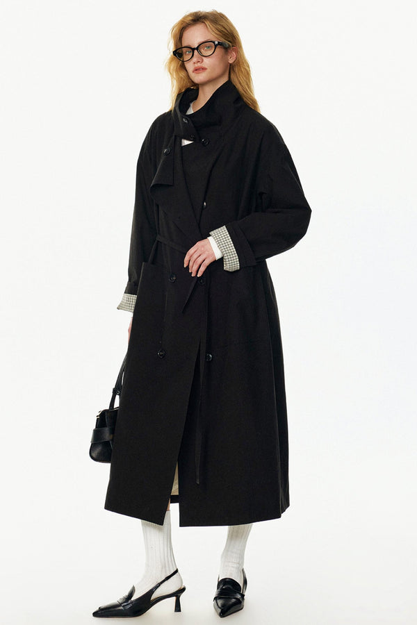 Double-Breasted Casual Coat