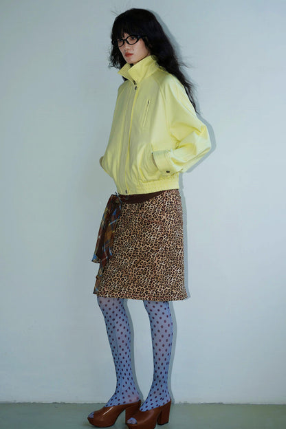 Vintage Suede Pencil Skirt