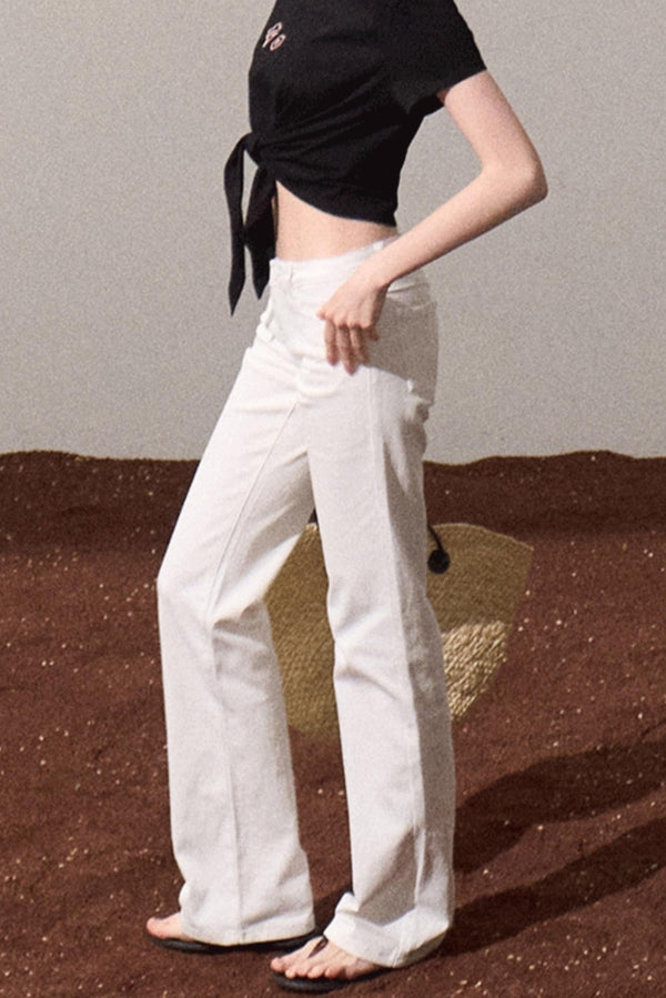 Chic Cow Print Jeans