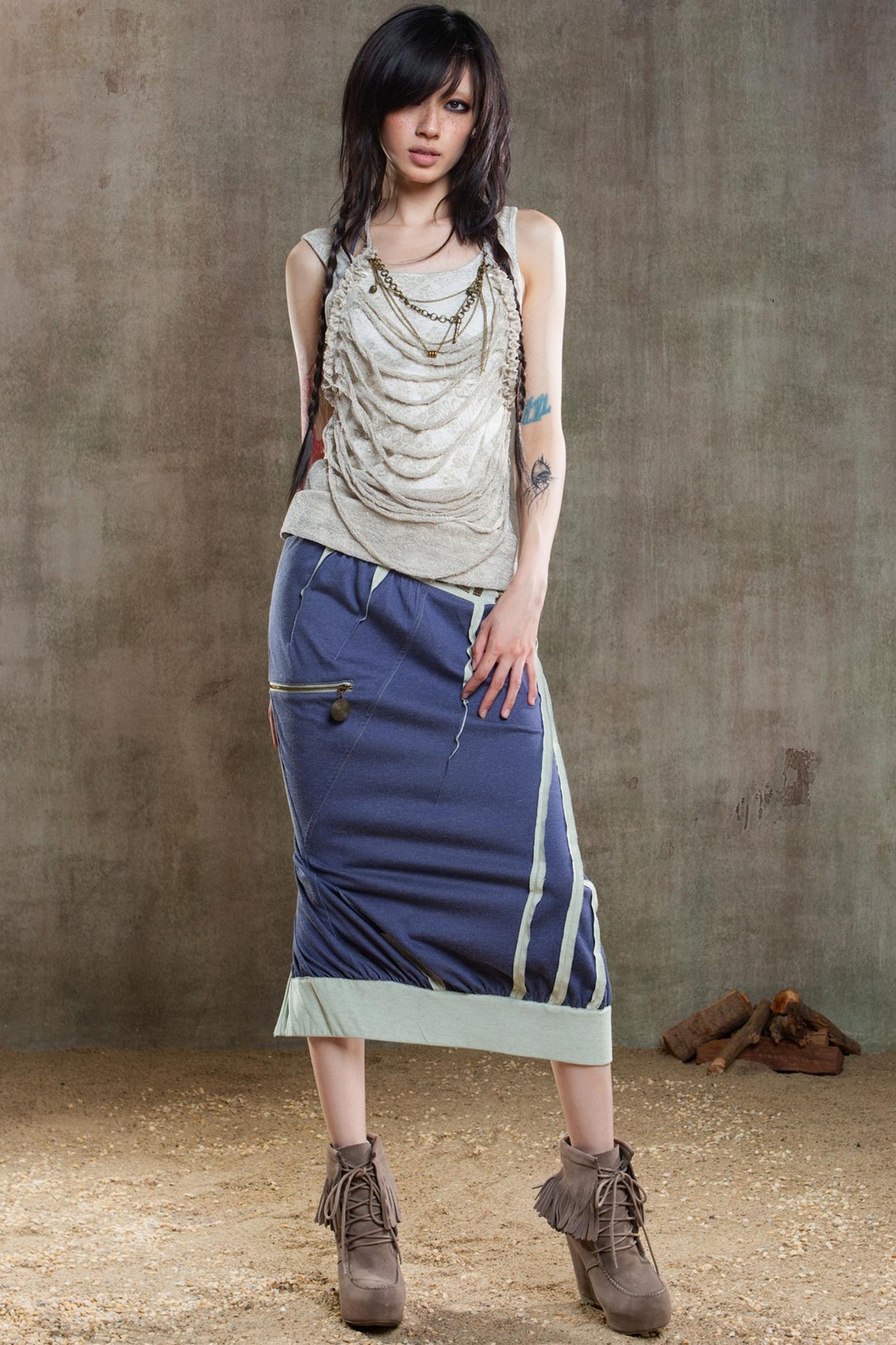 Multi-Way Rhinestone Skirt