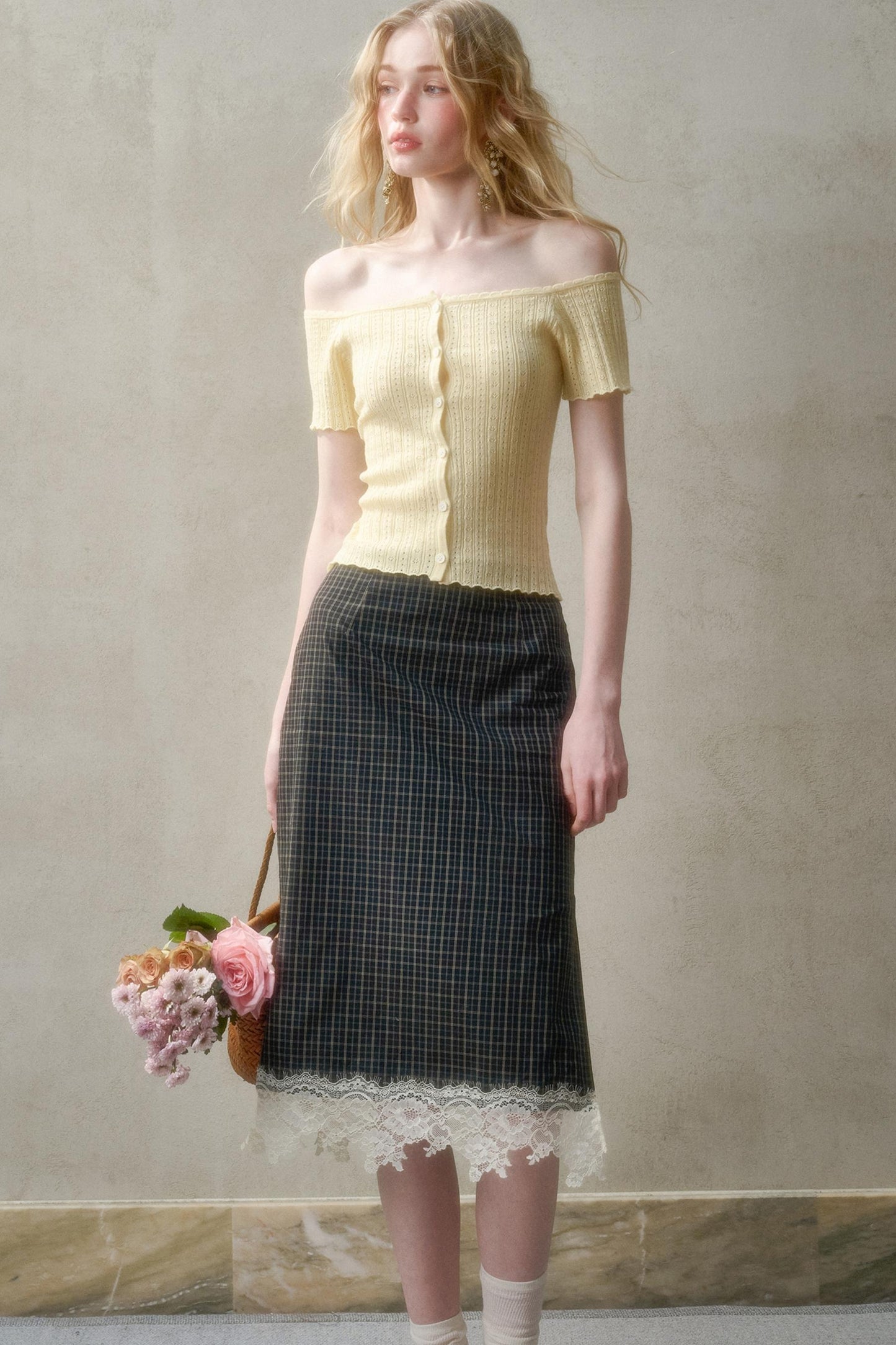 Summer One-Shoulder Cardigan