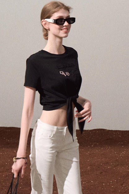 Chic Cow Print Jeans