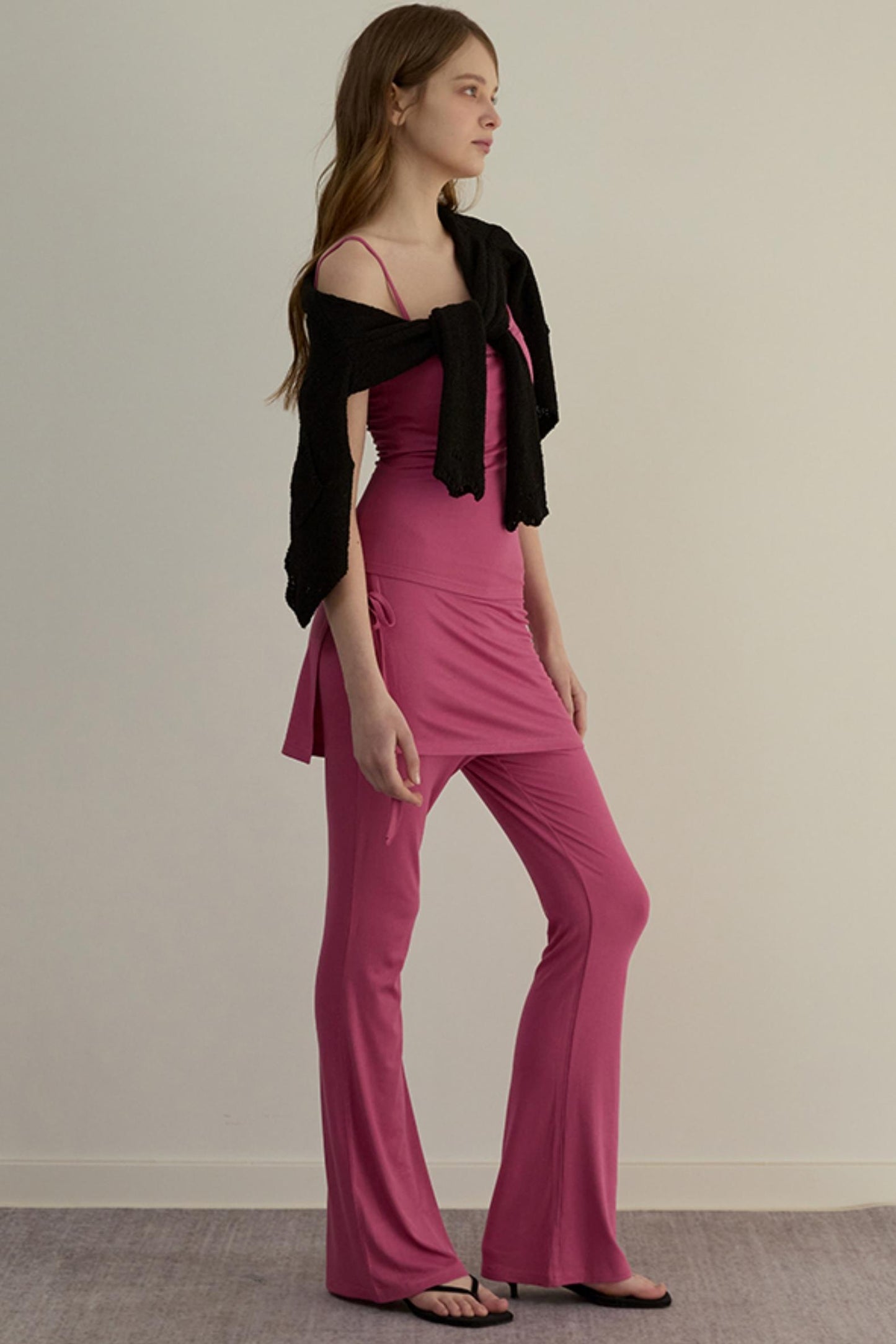 Sparkle Rhinestone Camisole & Micro Pants Set