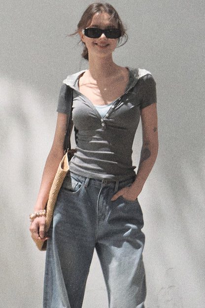 Touch Slim Fit Polo Top