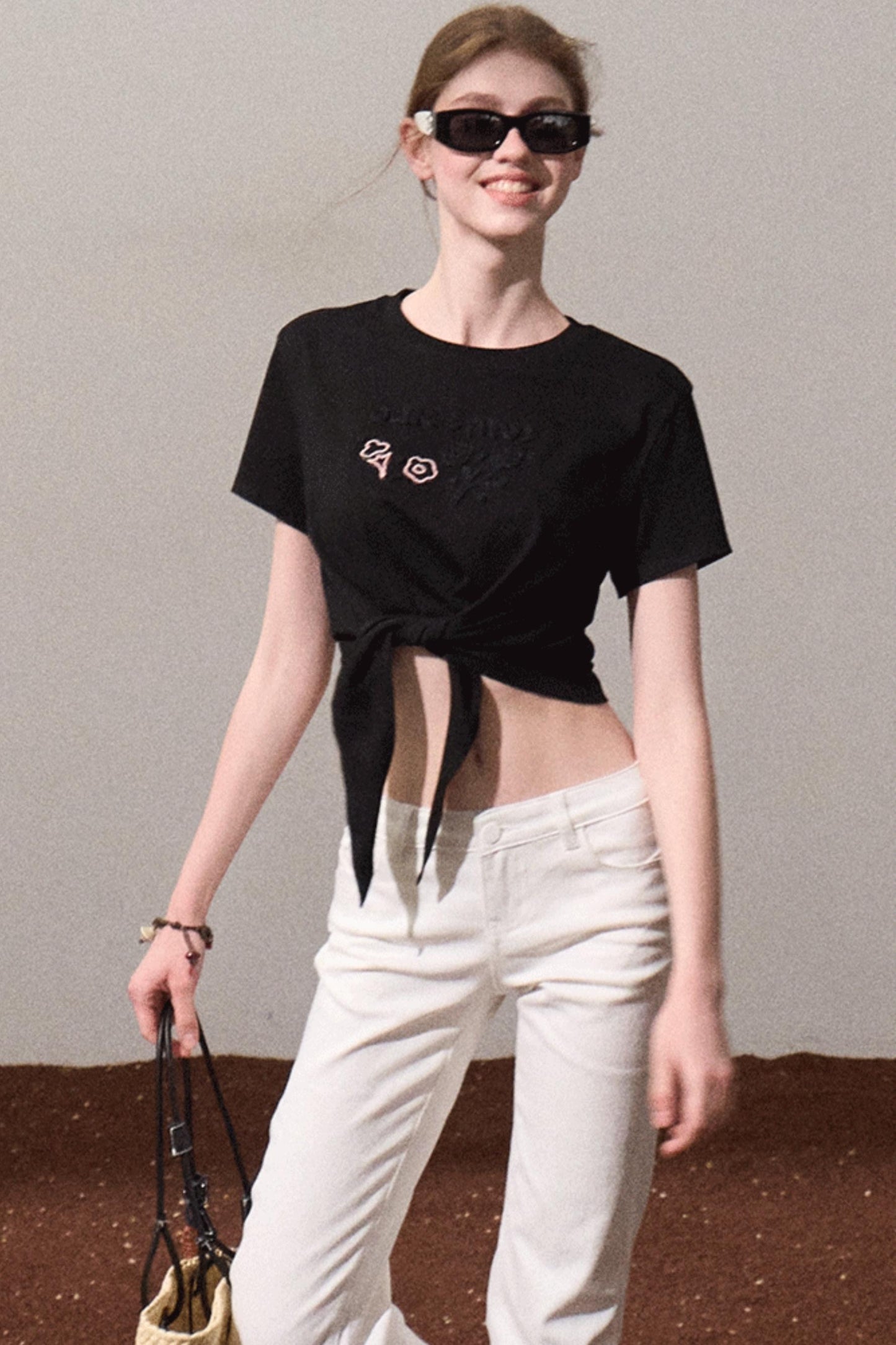 Chic Cow Print Jeans