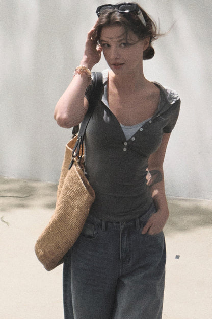 Touch Slim Fit Polo Top