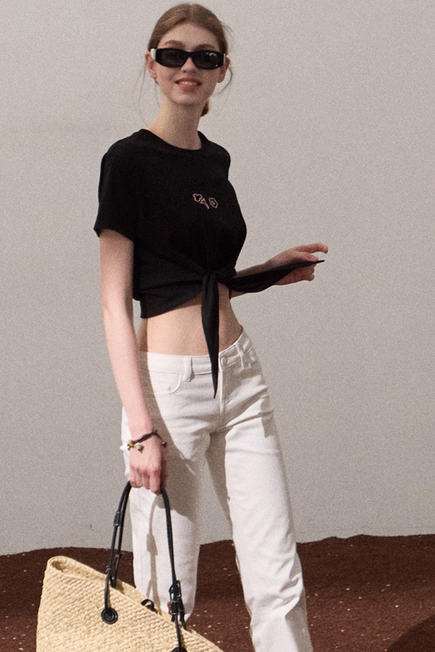 Chic Cow Print Jeans