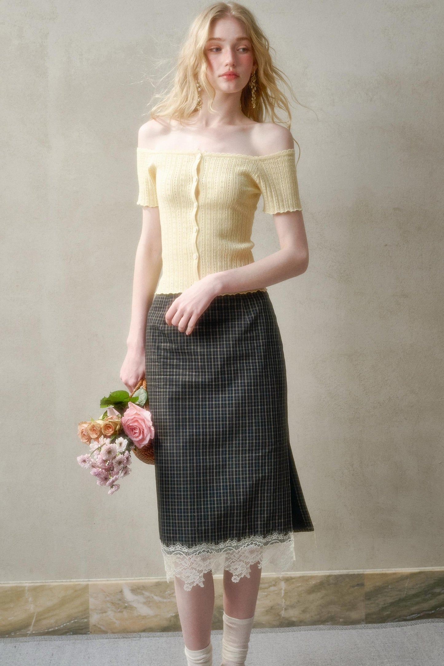 Summer One-Shoulder Cardigan