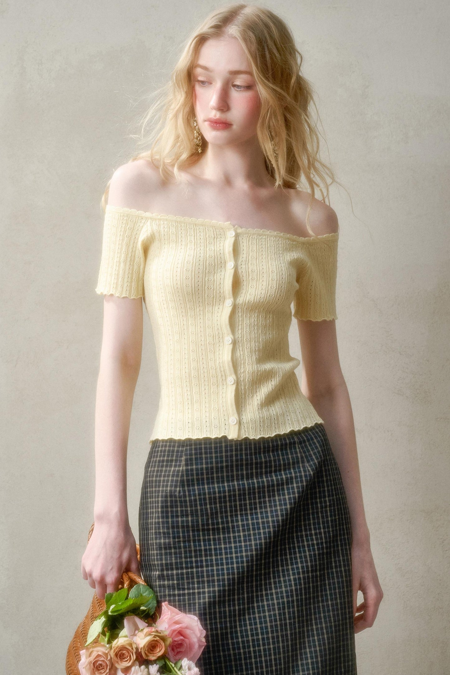 Summer One-Shoulder Cardigan