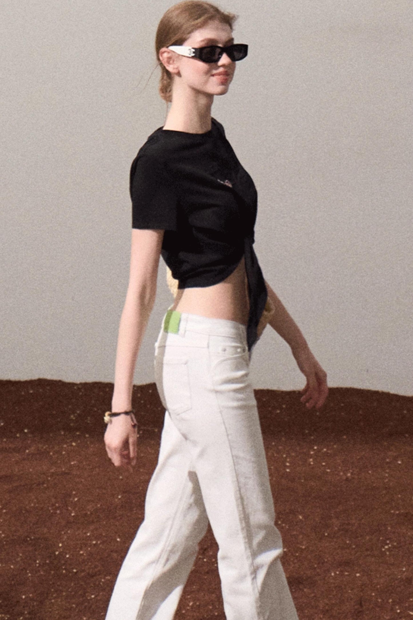 Chic Cow Print Jeans