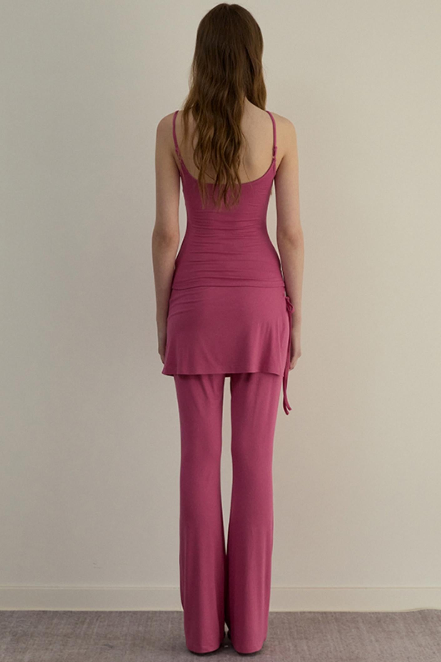 Sparkle Rhinestone Camisole & Micro Pants Set