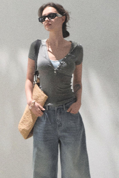 Touch Slim Fit Polo Top