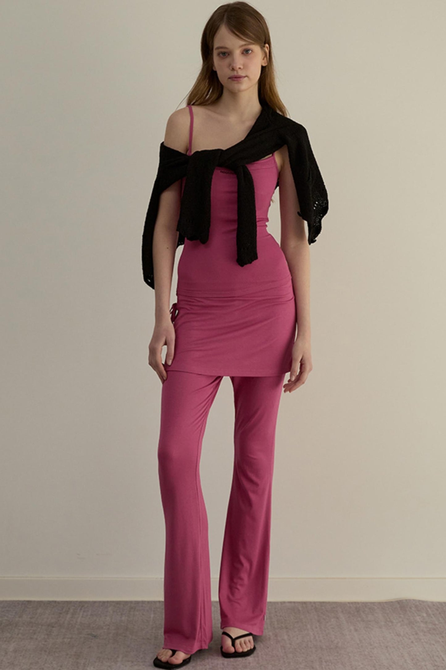 Sparkle Rhinestone Camisole & Micro Pants Set