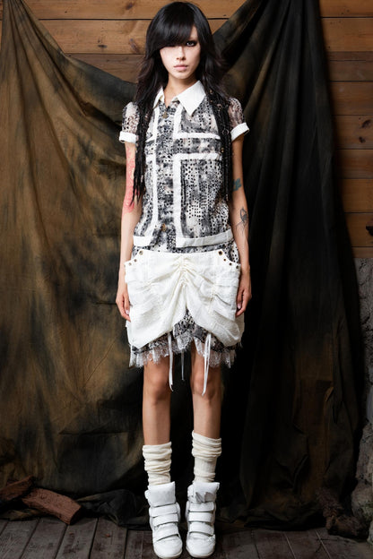 Multi-Wear Floral Bud Skirt