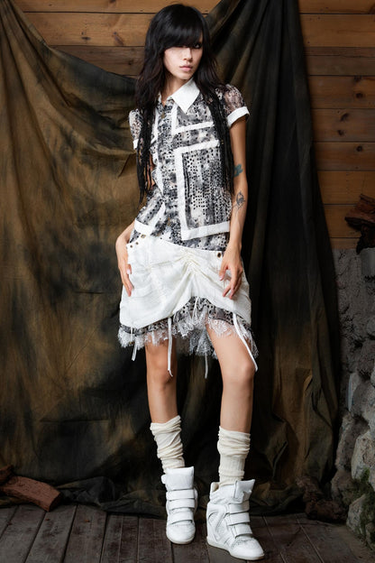 Multi-Wear Floral Bud Skirt