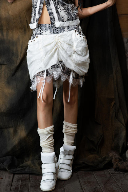 Multi-Wear Floral Bud Skirt