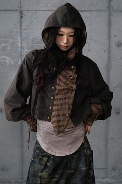 Vintage Court Hooded Coat