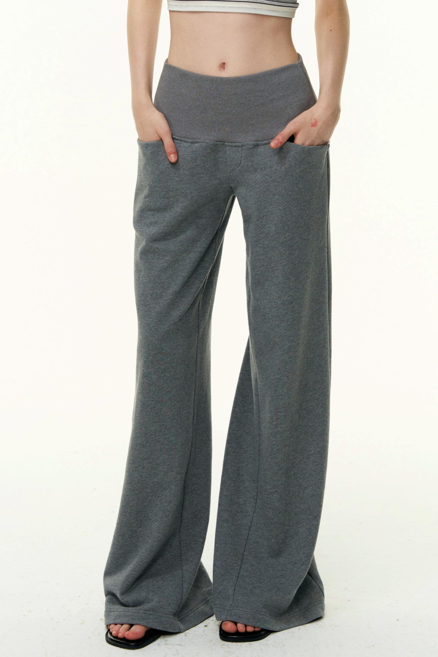 Layered Cotton Sweatshirt Set-Up