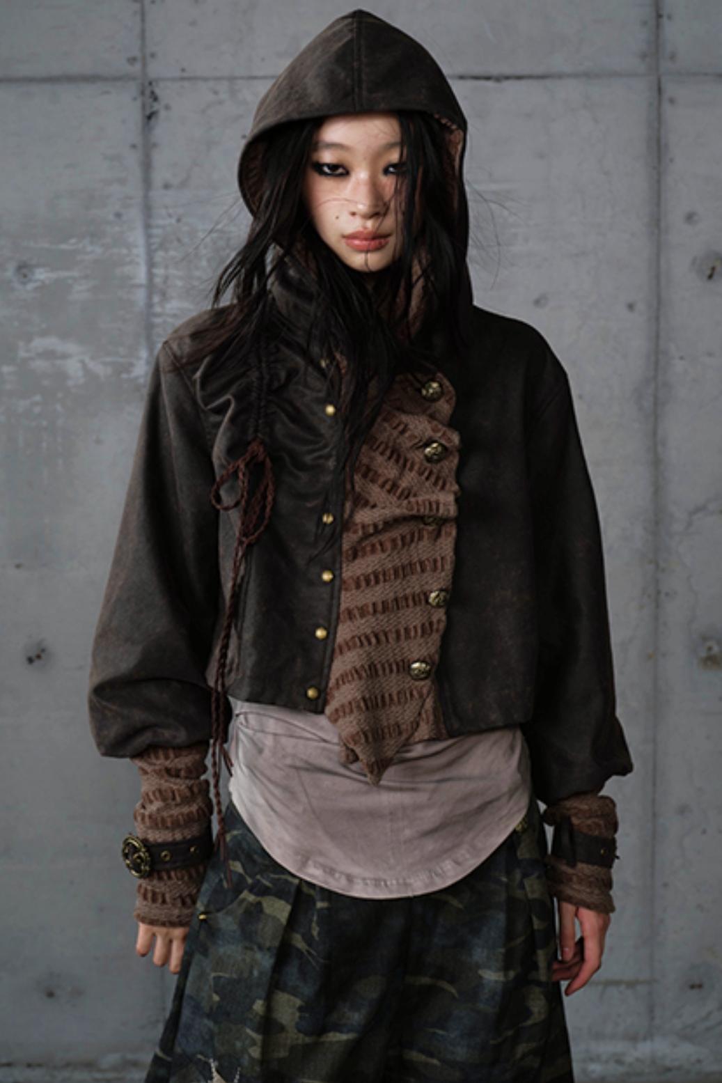 Vintage Court Hooded Coat