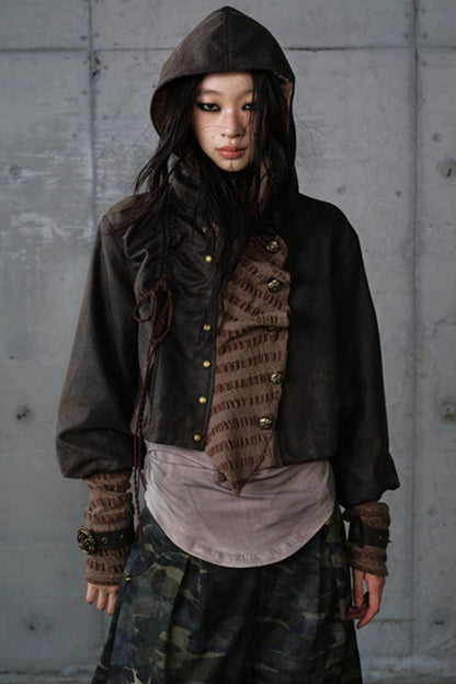 Vintage Court Hooded Coat