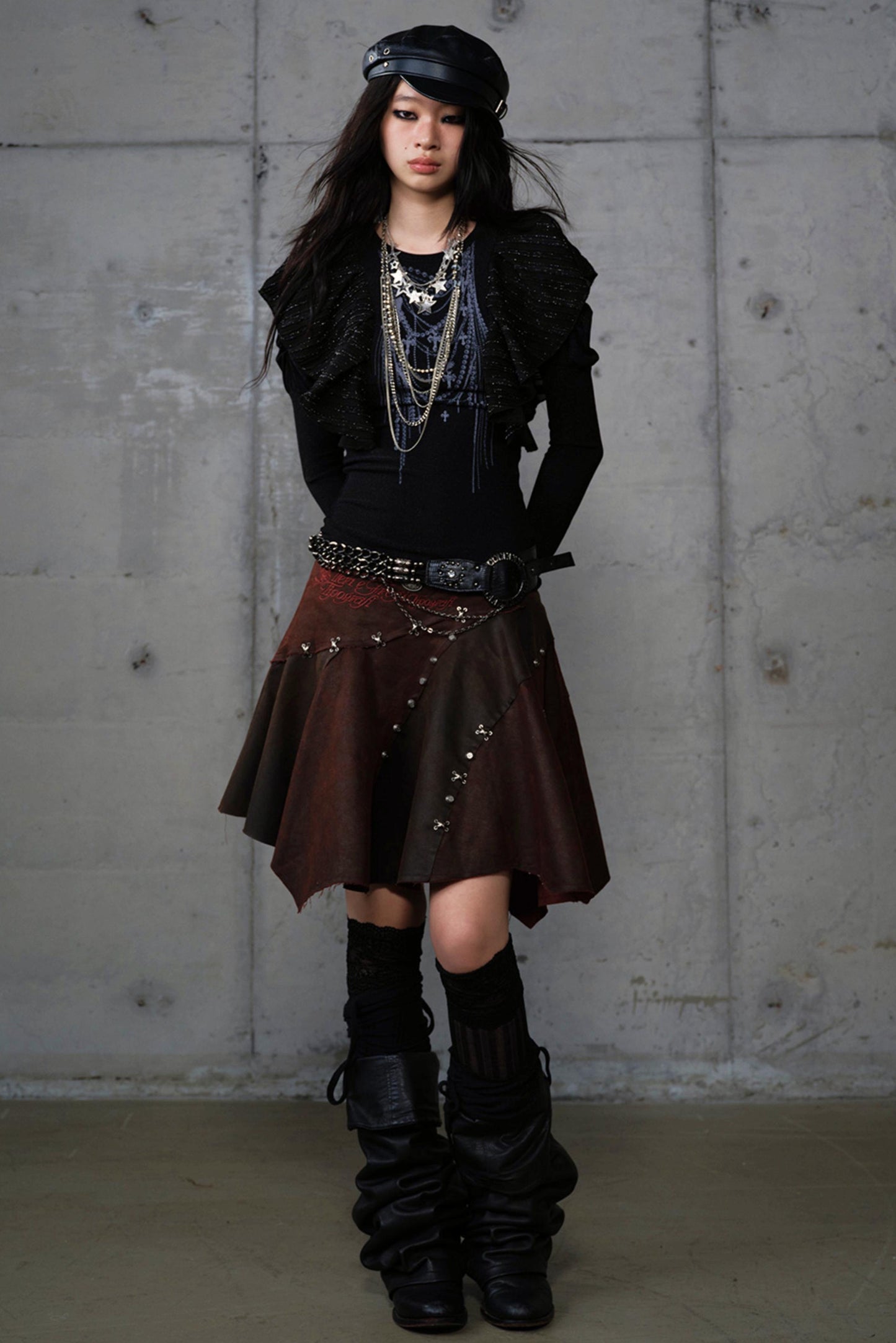 Dark Court Punk Skirt