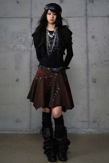 Dark Court Punk Skirt
